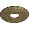 Ekena Millwork Classic Medallion (Canopies up to 7 1/4"), 12 3/8"OD x 4"ID x 1 1/8"P, Mississippi Mud Crackle CM12CLMMC - alternate 3